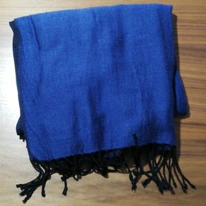 2/20 Blue scarf/shawl